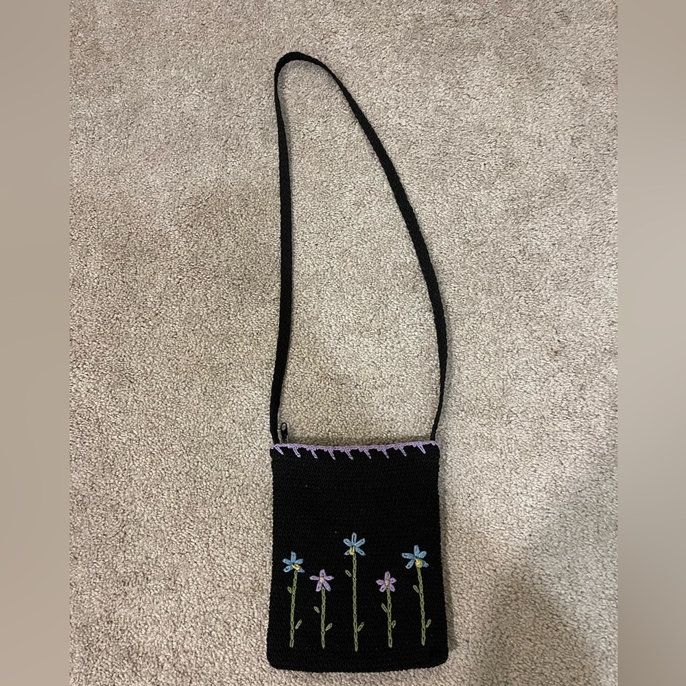 Limited Too Y2K Floral Embroidered Small Purse